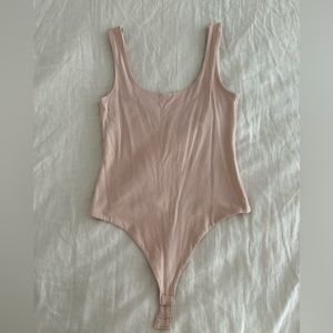Banana Republic bodysuit pastel pink
